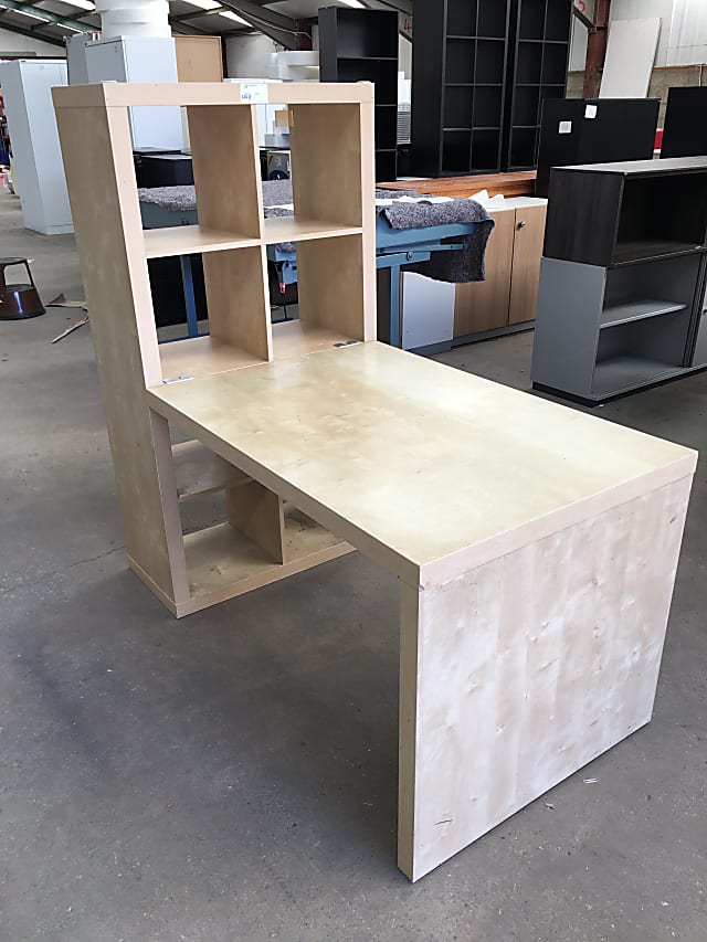 Desk with Storage Unit