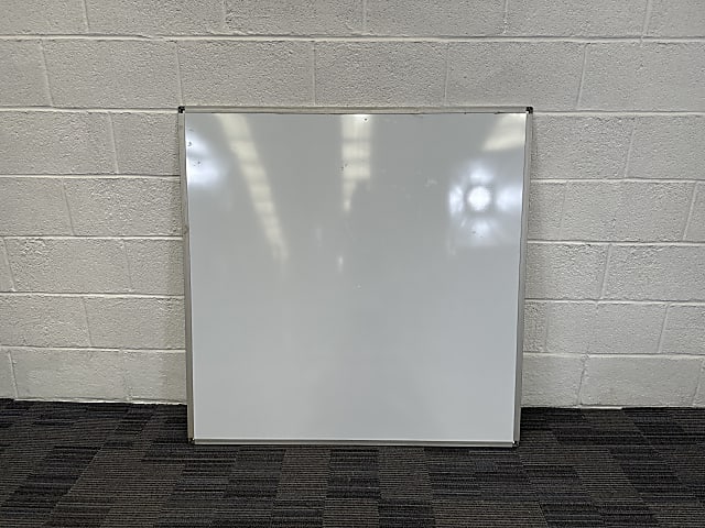 Single sided square whiteboard 