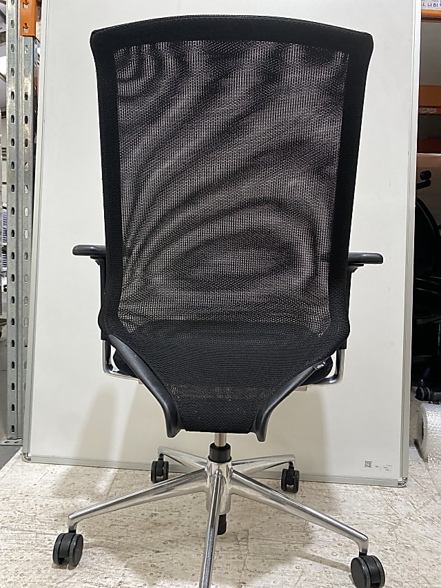 Vitra ID black mesh back operator chair