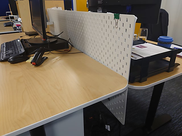 White side desk Dividers 