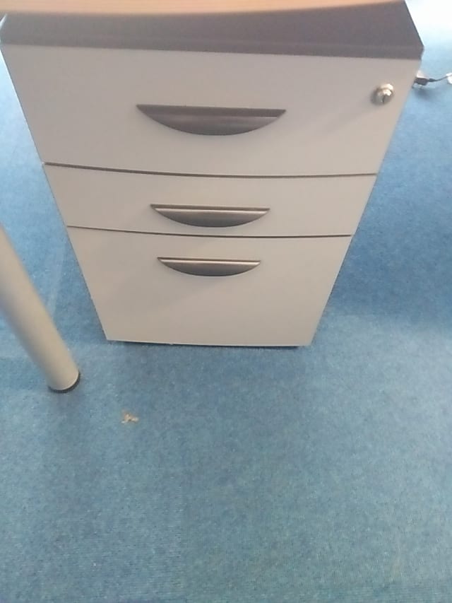 Grey Underdesk Pedestal