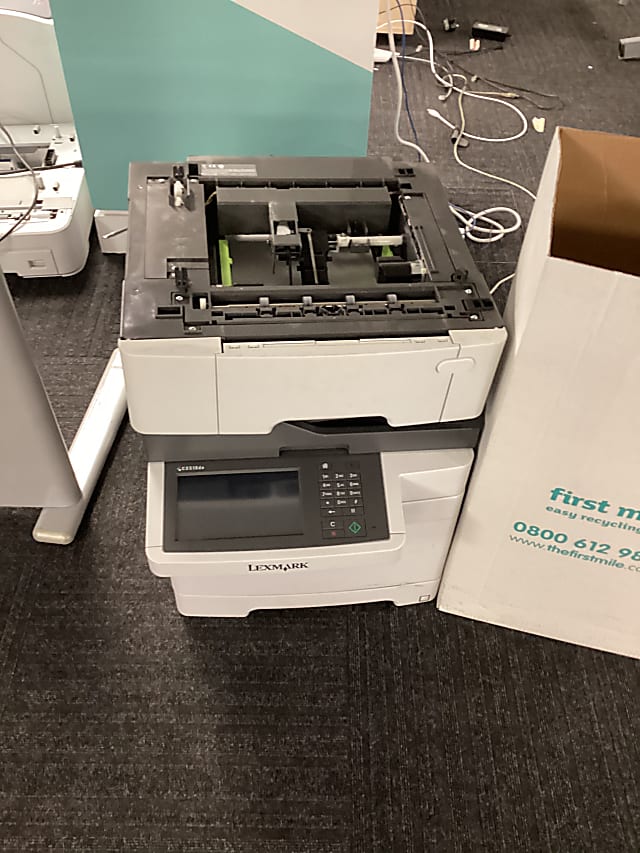 White Lexmark CX510de Printer