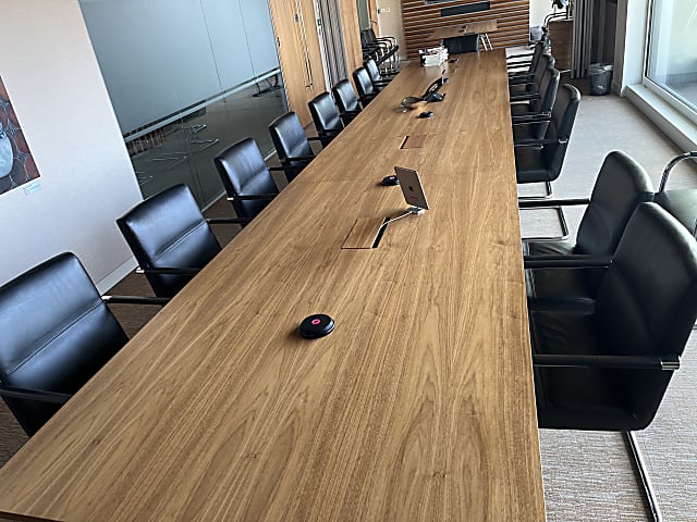 Vitra 7 metre Board room meeting table 