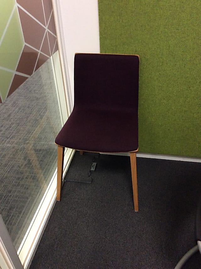 Waiting room chair