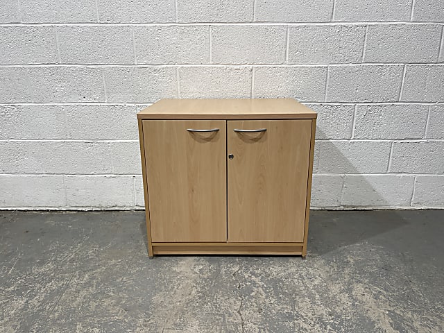 Wooden Media Cabinet 