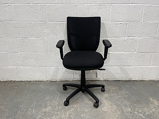 Black Office Operator Rolling chair