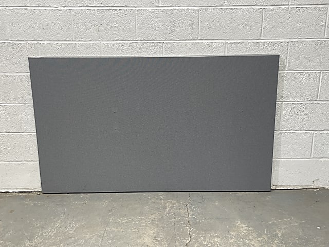 Grey free standing divider 