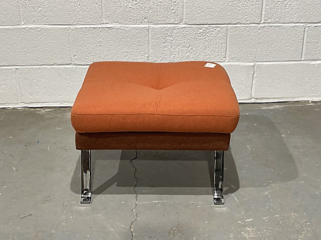 Profim Orange pouf, stool 