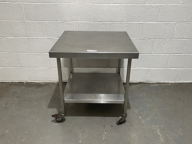 Steel Mobile Prepping station catering kitchen worktop