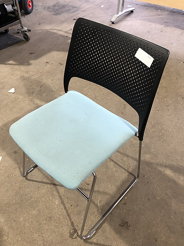 Orangebox meeting chair stackable 