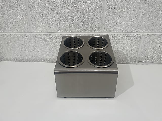 Stainless steel Olympia cutlery holder