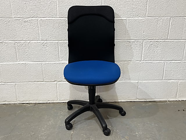 Elite blue operator office chair