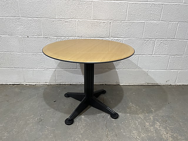 round brown wooden table