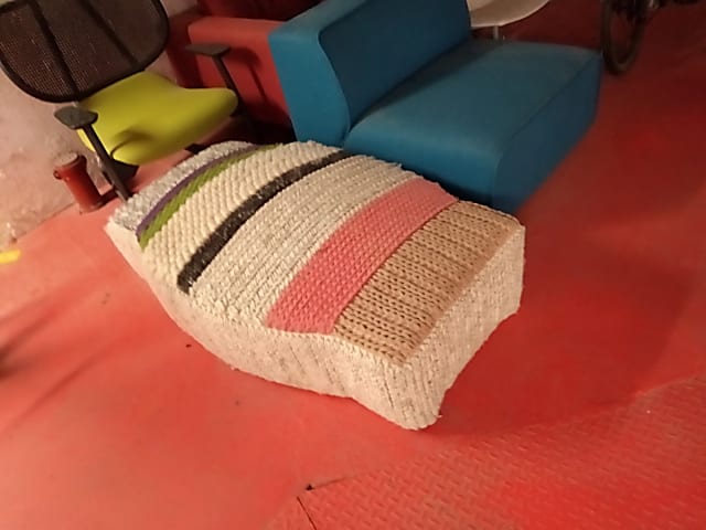 Sofa- pouffe