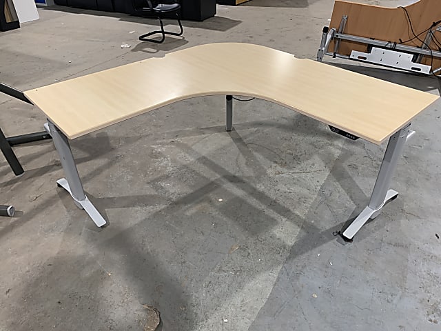 Steelcase electric height adjustable corner desk