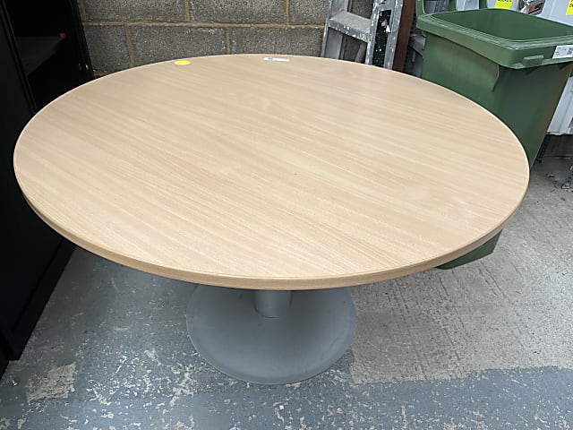 Large round meeting table