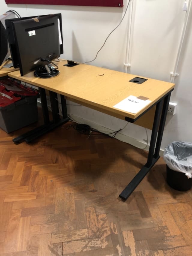 Shallow desk