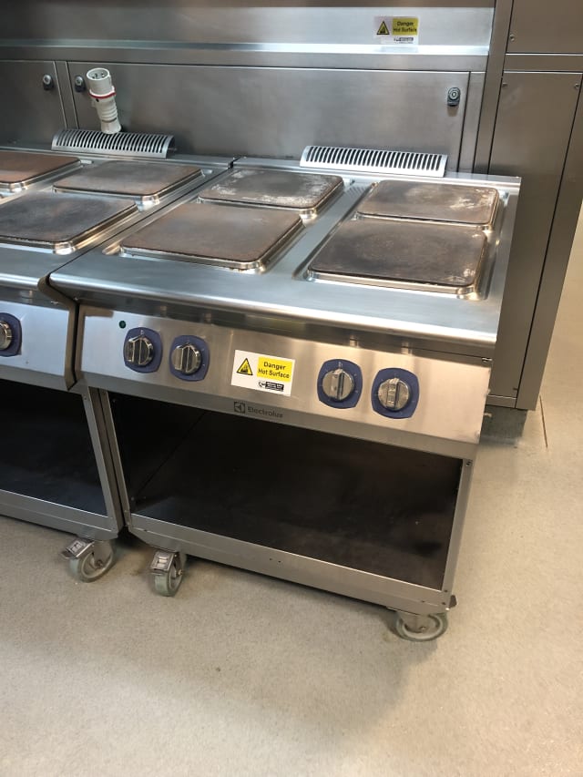 Electrolux Commercial industrial electric hob catering