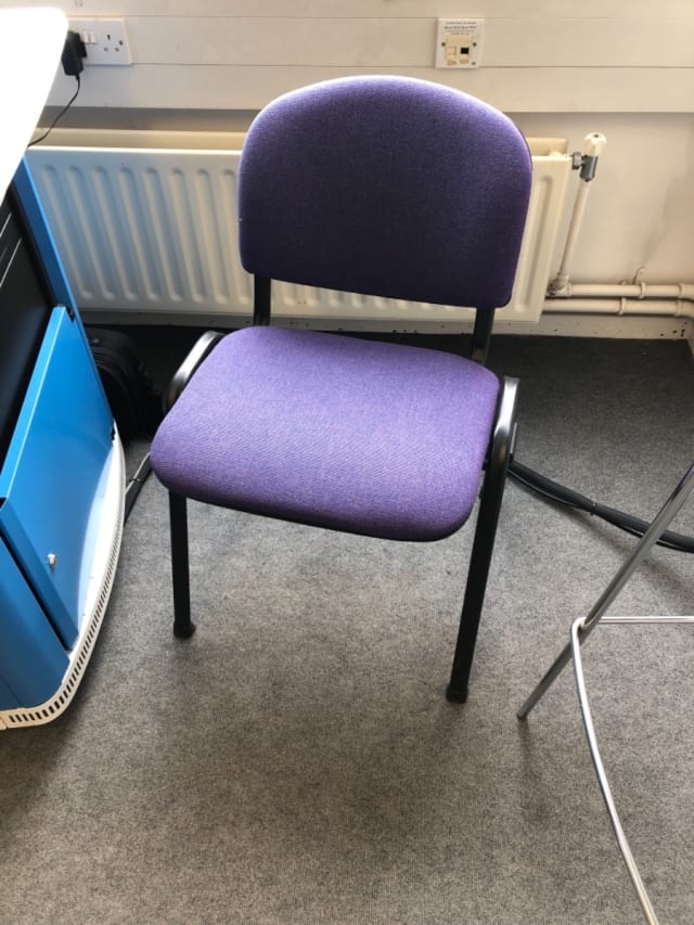 Purple chair