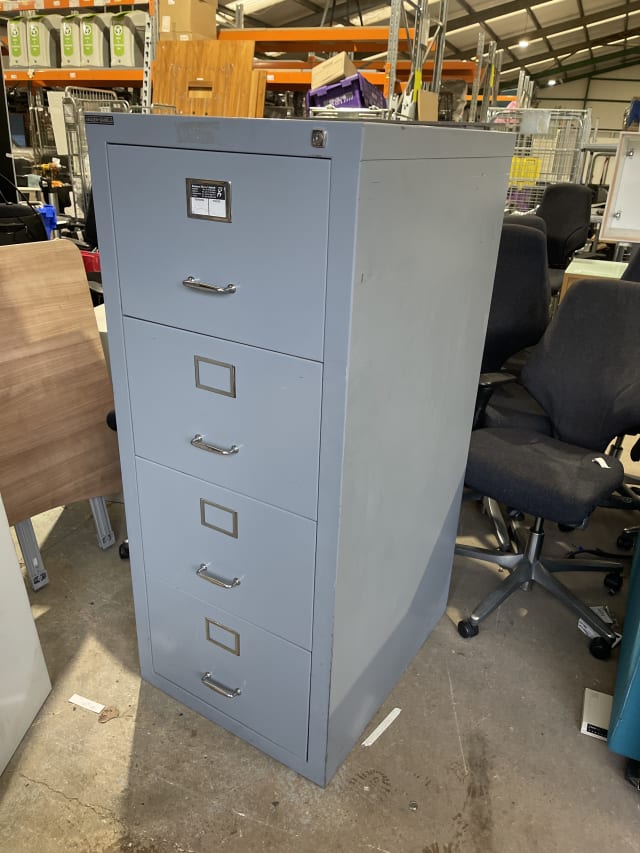 Fire cabinet metal 4-drawer filing cabinet
