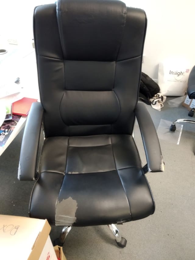 Leather chair