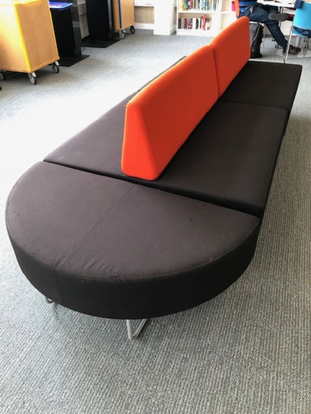 Doubled sided sofa