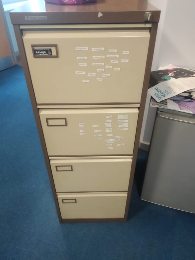 Filing cabinet metal