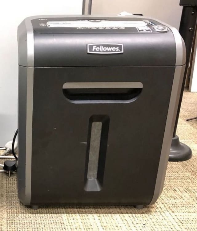 Black Fellowes 79Ci paper shredder