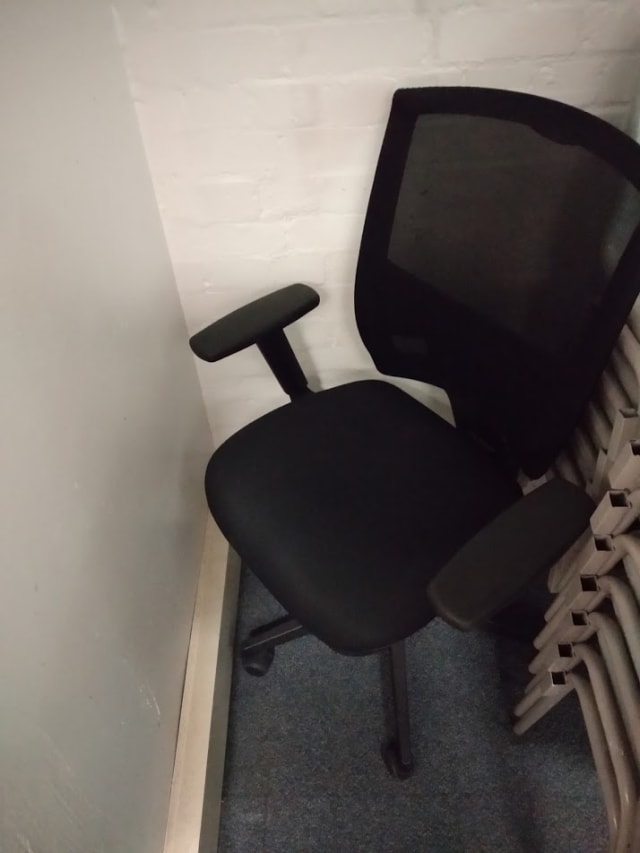 Black Operator chair