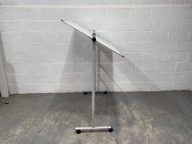 mobile whiteboard on wheels double sided