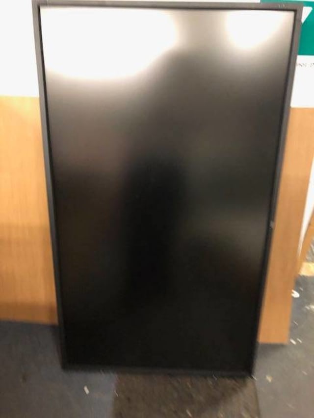 52 NEC large black flat screen display - Professional grade