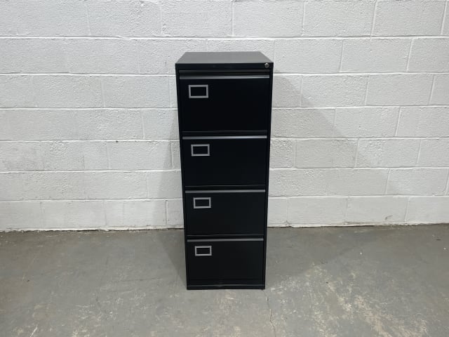 metal 4-drawer filing cabinet