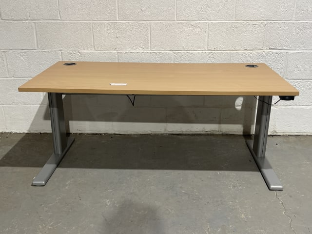 Electric Steelcase Sit stand office desk