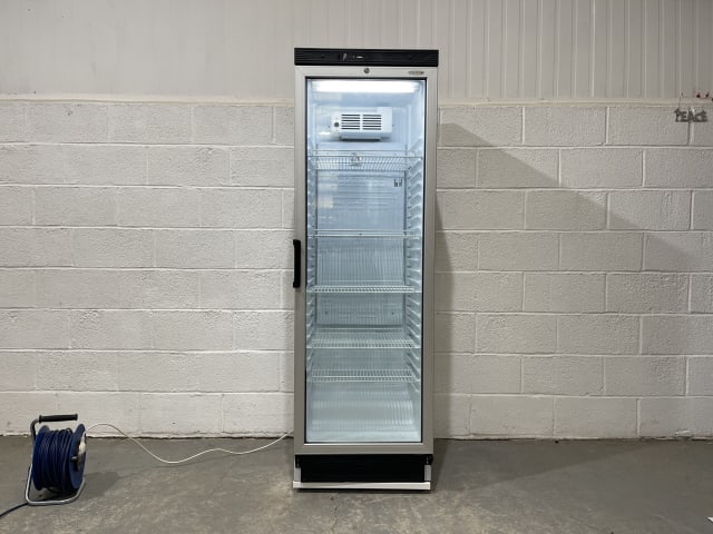 Tefcold Tall glass front fridge