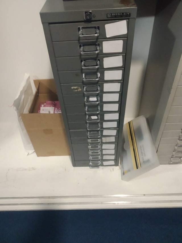 Small 15 multidrawer filing Cabinet