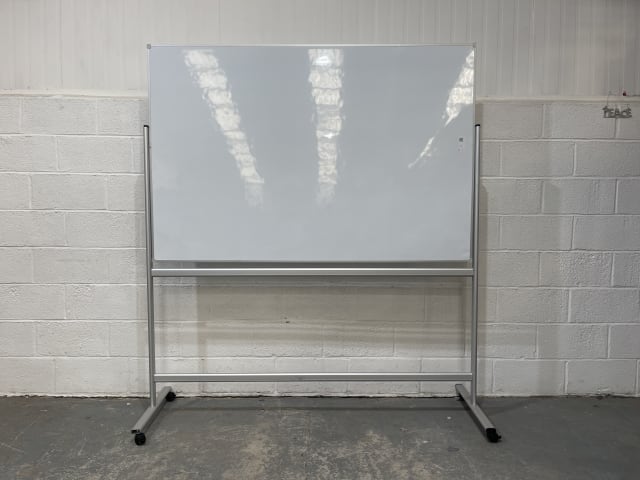 Double sided large whiteboard