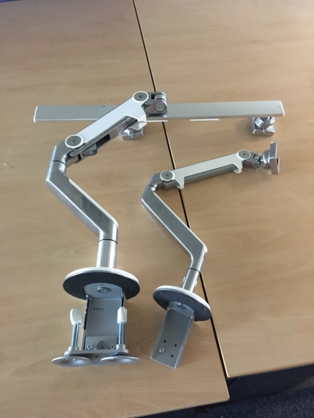 Humanscale monitor arms