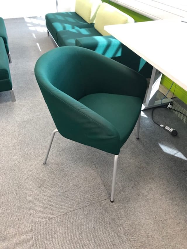 Green Tub chair