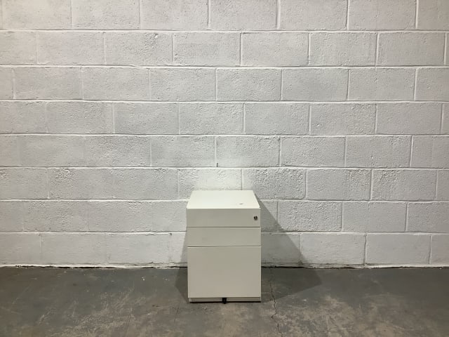 White Metal Pedestal