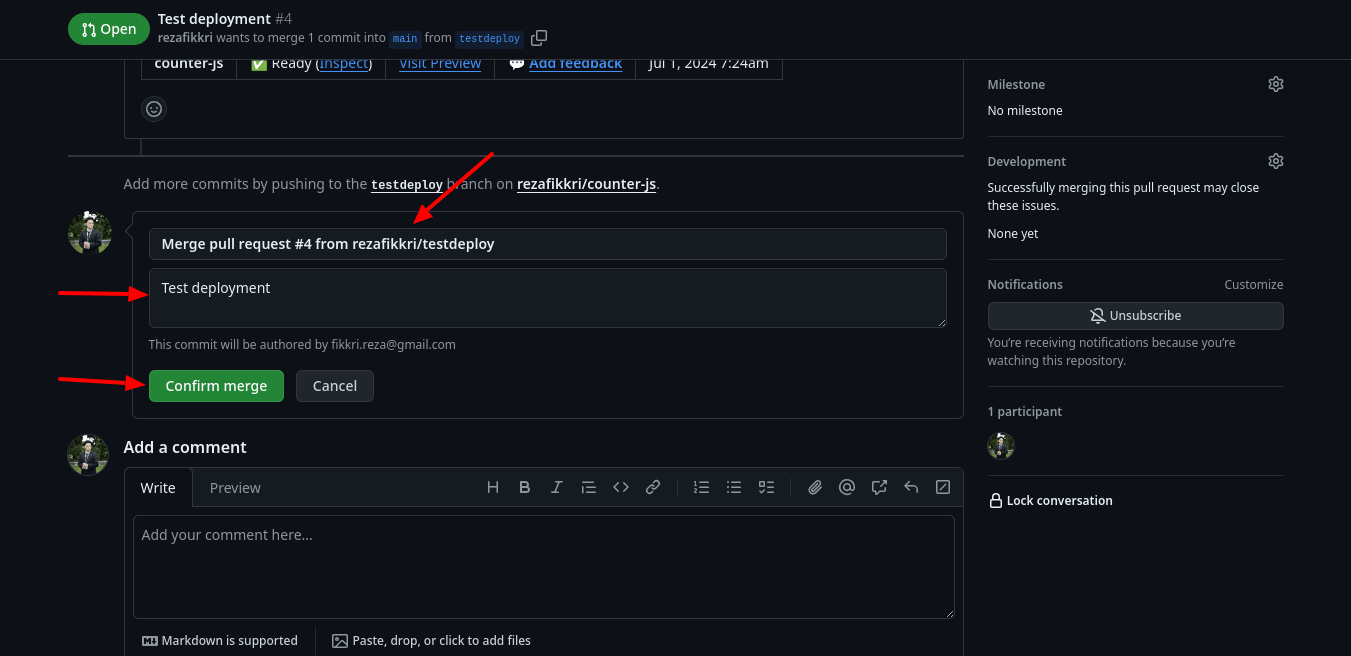 confirm merge pull request