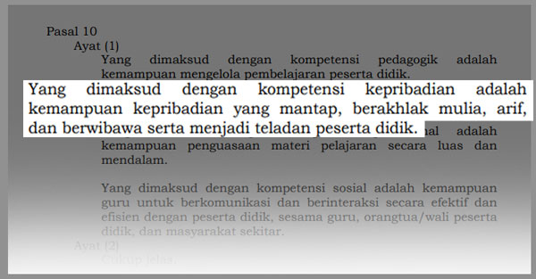 Kompetensi Kepribadian Guru: The Definitive Guide for Teachers 6 Kompetensi Kepribadian Guru: The Definitive Guide for Teachers 4