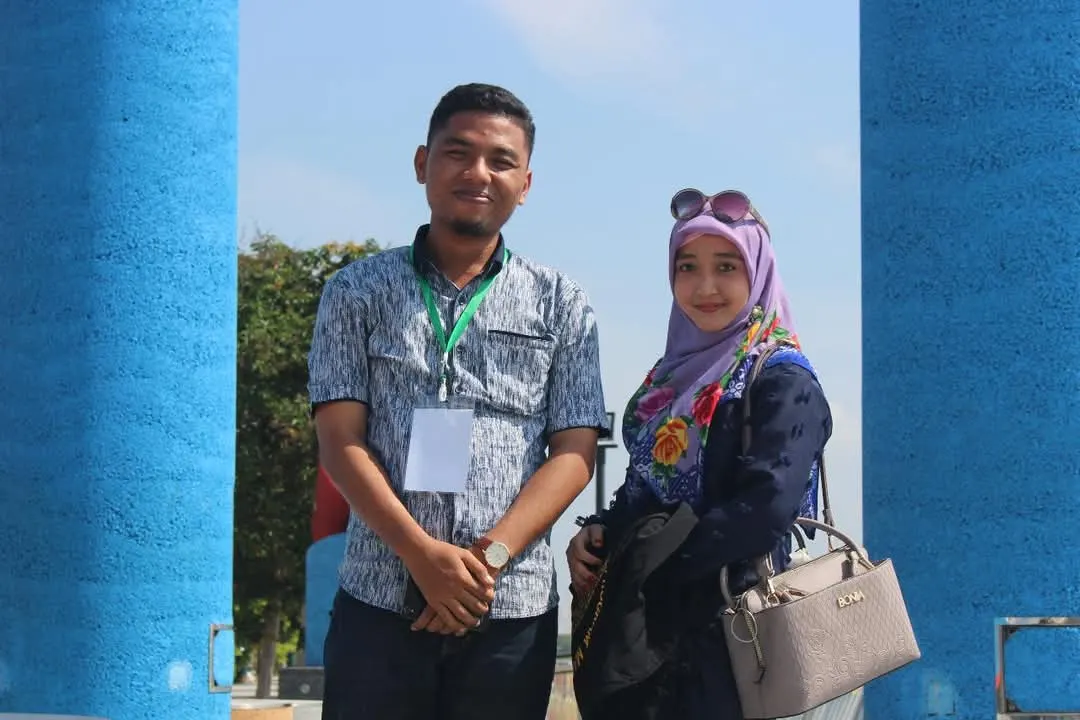 reza-noprial-lubis-dan-istri