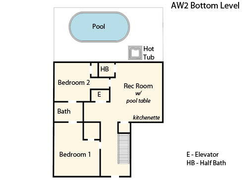 Bottom Level Floor Plan Bottom Level Floor Plan