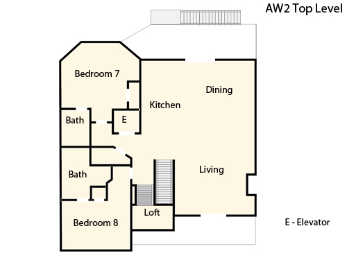 Top Level Floor Plan Top Level Floor Plan