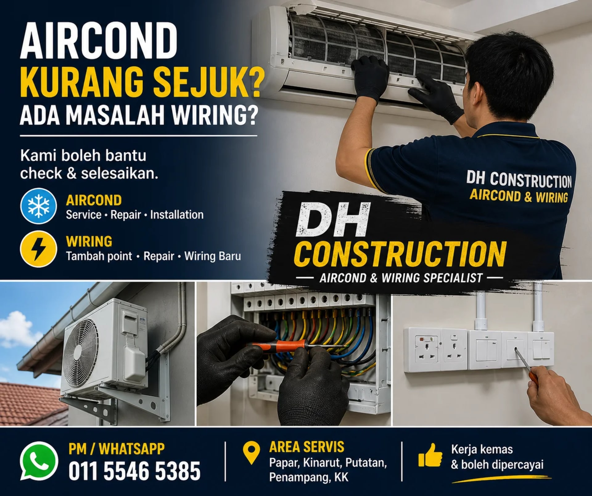 Aircond & Wiring
