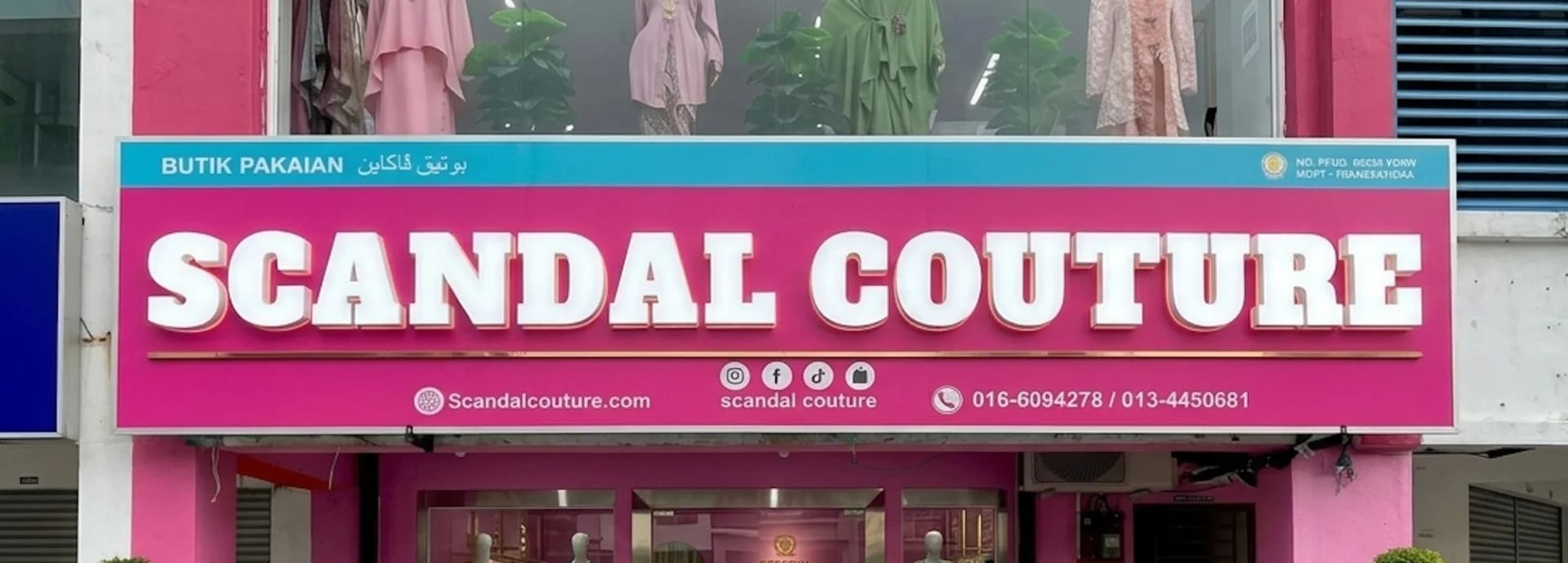 Scandal Couture | Fesyen Muslimah Trendy di Seri Iskandar
