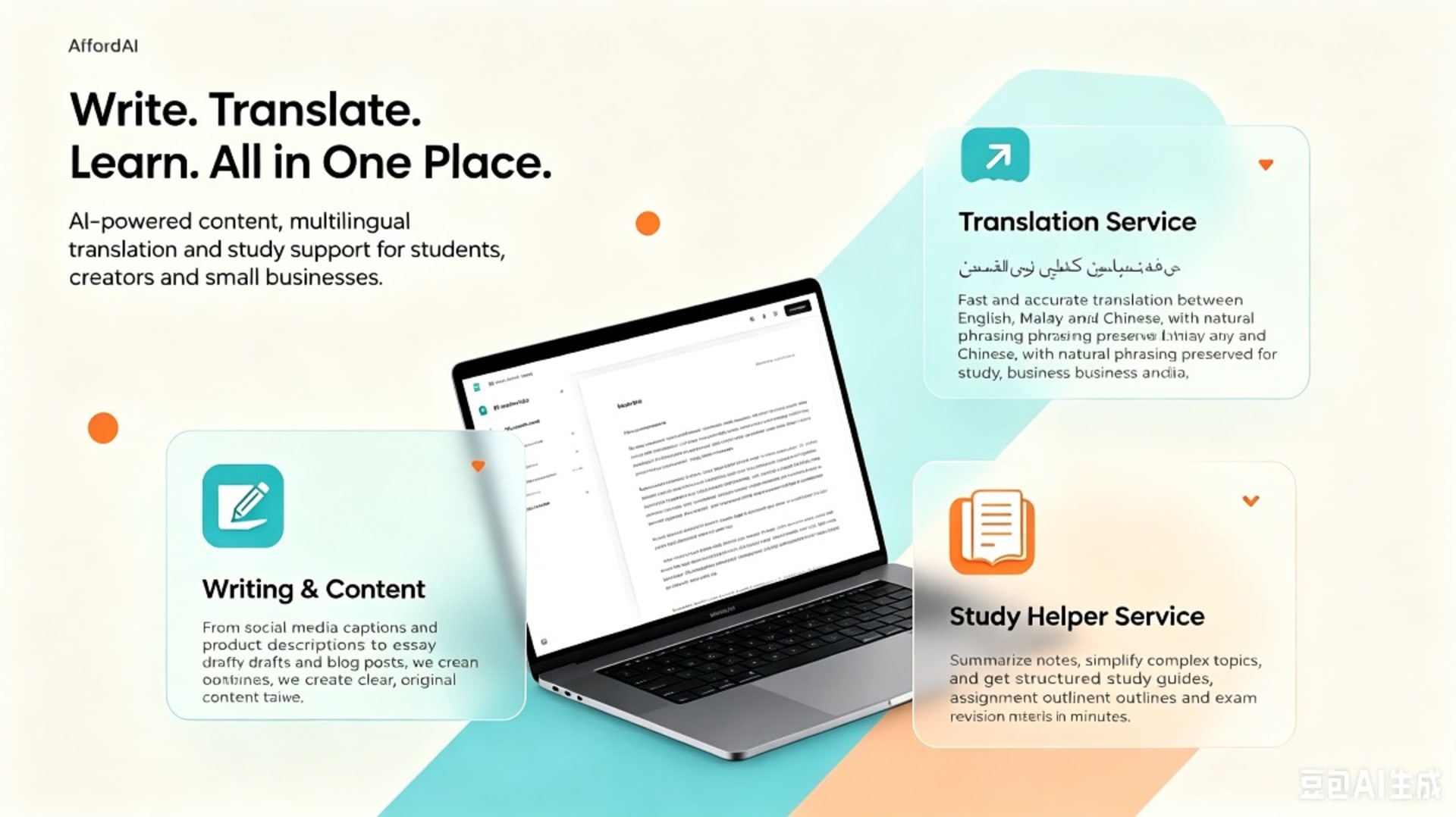 Affordable Multilingual Writing /Translation & Study helper services — gallery 1