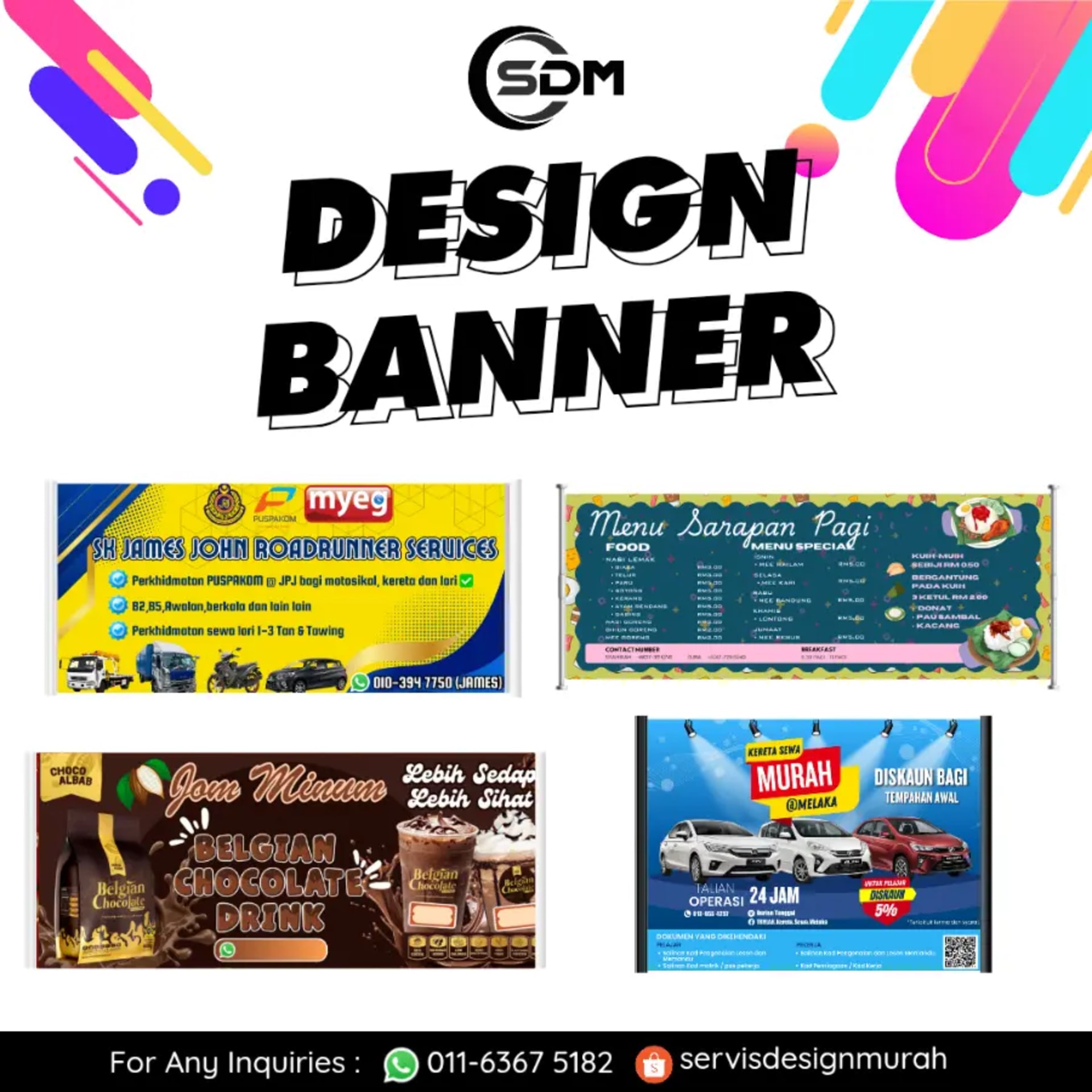 Graphic Design Kelantan — Custom Artwork RM 12–14, Remote Service Malaysia — gallery 2