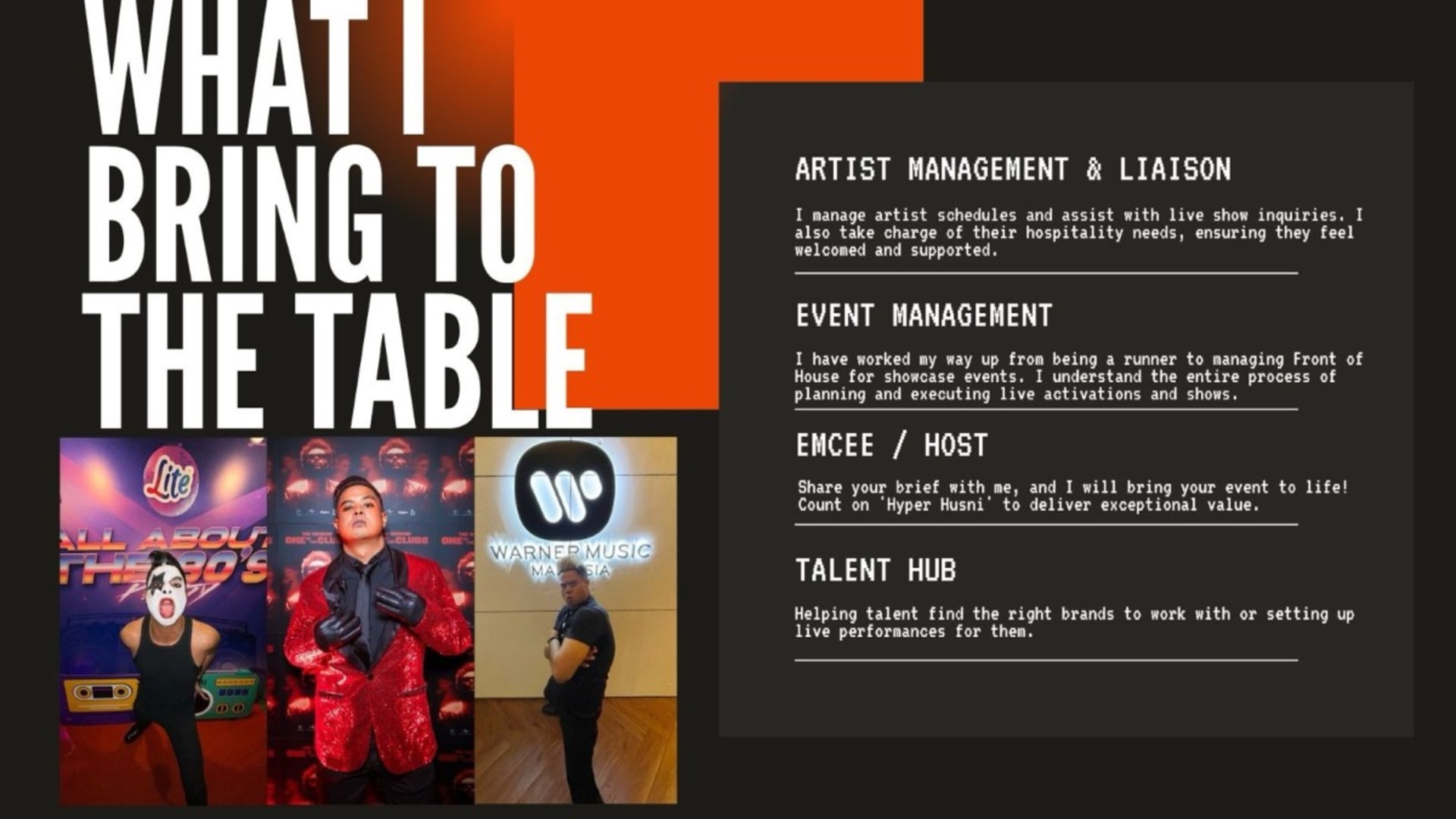 Artist & Event Management Malaysia — Emcee, Talent Hub, Talent Liaison — gallery 3