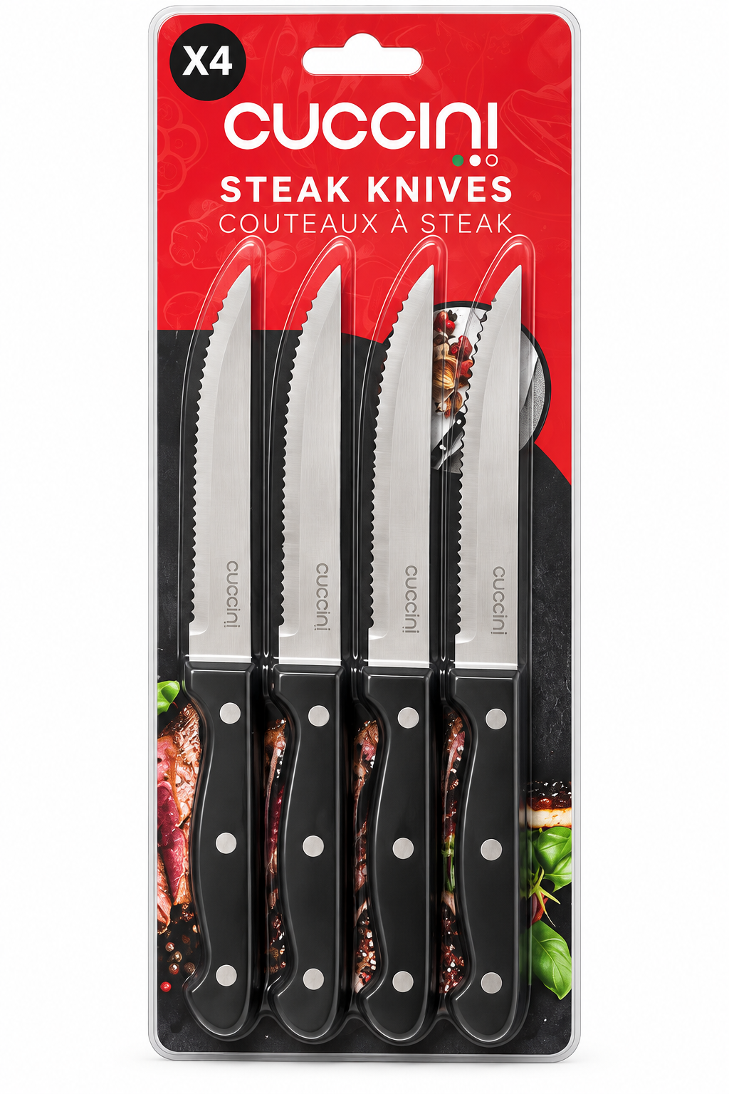 Lot de 4 couteaux